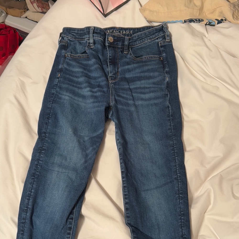 American Eagle Outfitters Women's Blue Jeans